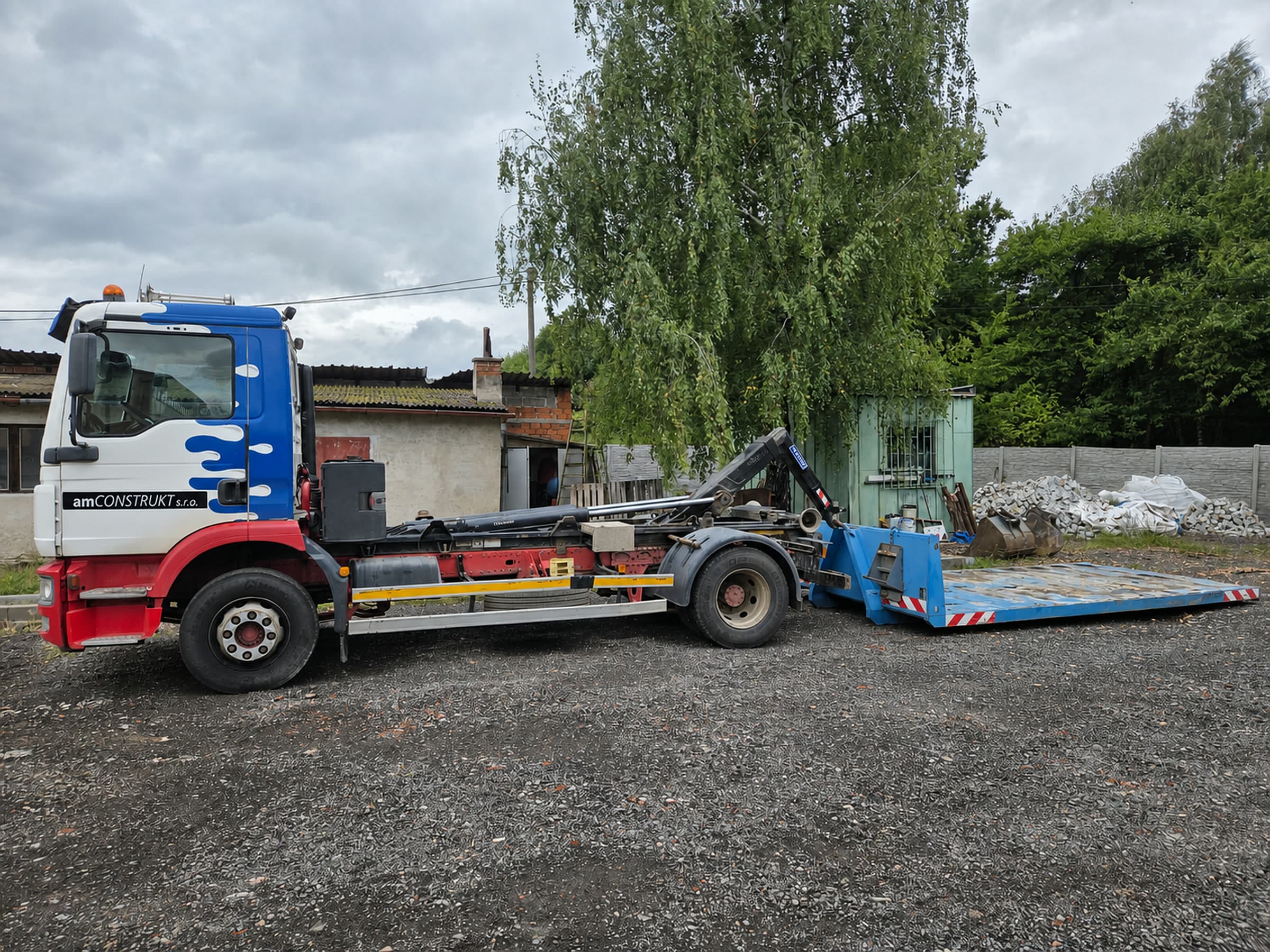 Kontejnerový vůz AM Construkt